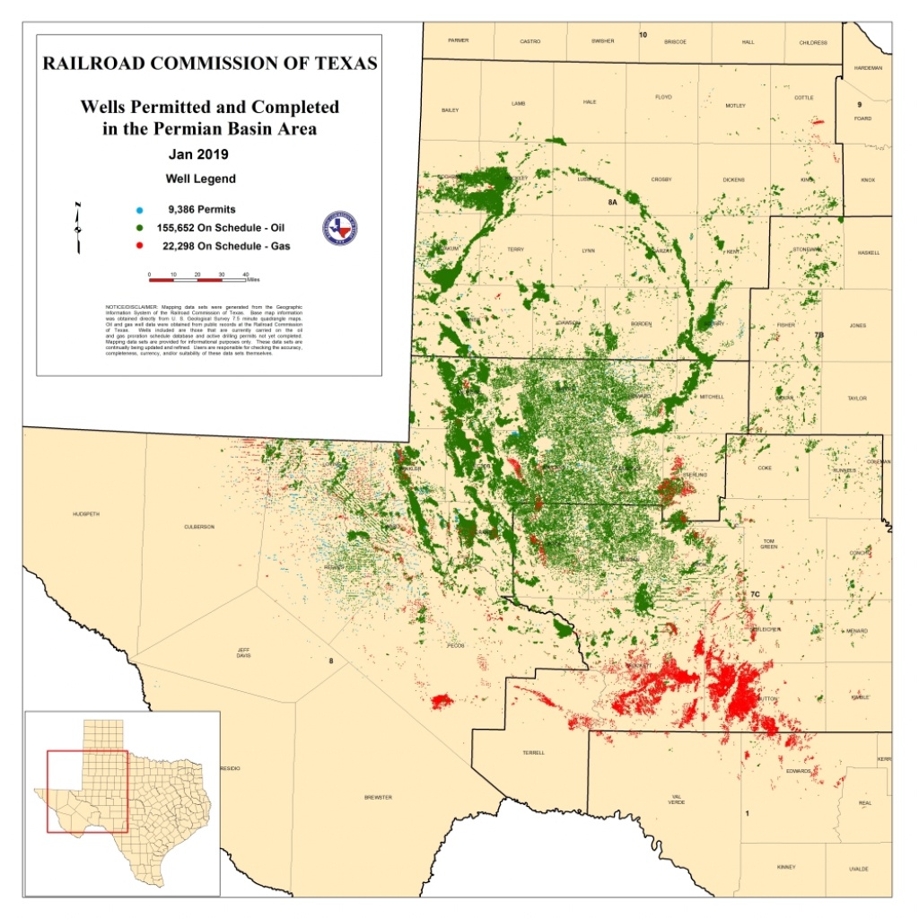 Texas Rrc - Permian Basin Information - Texas Rrc Gis Map