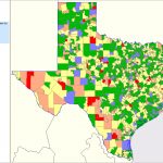 Texas School District Performance Analysis   Texas School District Map By Region