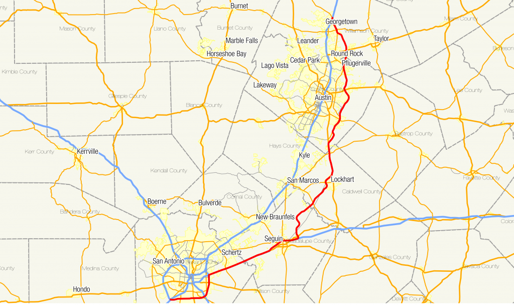 Texas State Highway 130 - Wikipedia - Round Rock Texas Map