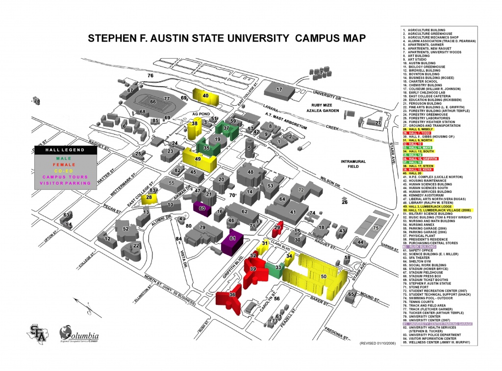 Texas State University Map (41+ Images In Collection) Page 1 - Texas State University Housing Map