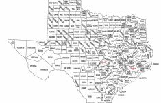 Map Of Northeast Texas Counties