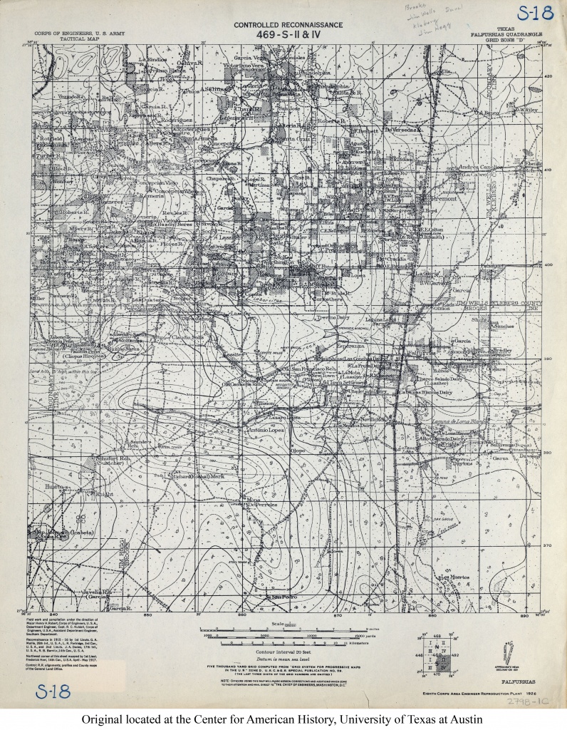 Texas Topographic Maps - Perry-Castañeda Map Collection - Ut Library - Fort Hancock Texas Map