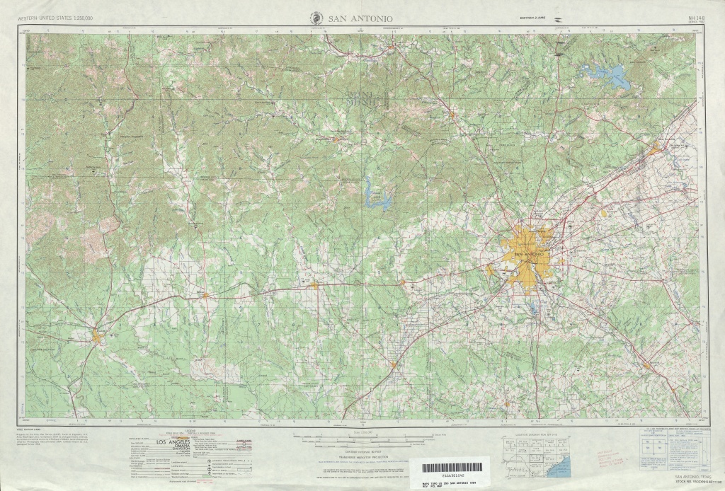 Texas Topographic Maps - Perry-Castañeda Map Collection - Ut Library - Sealy Texas Map