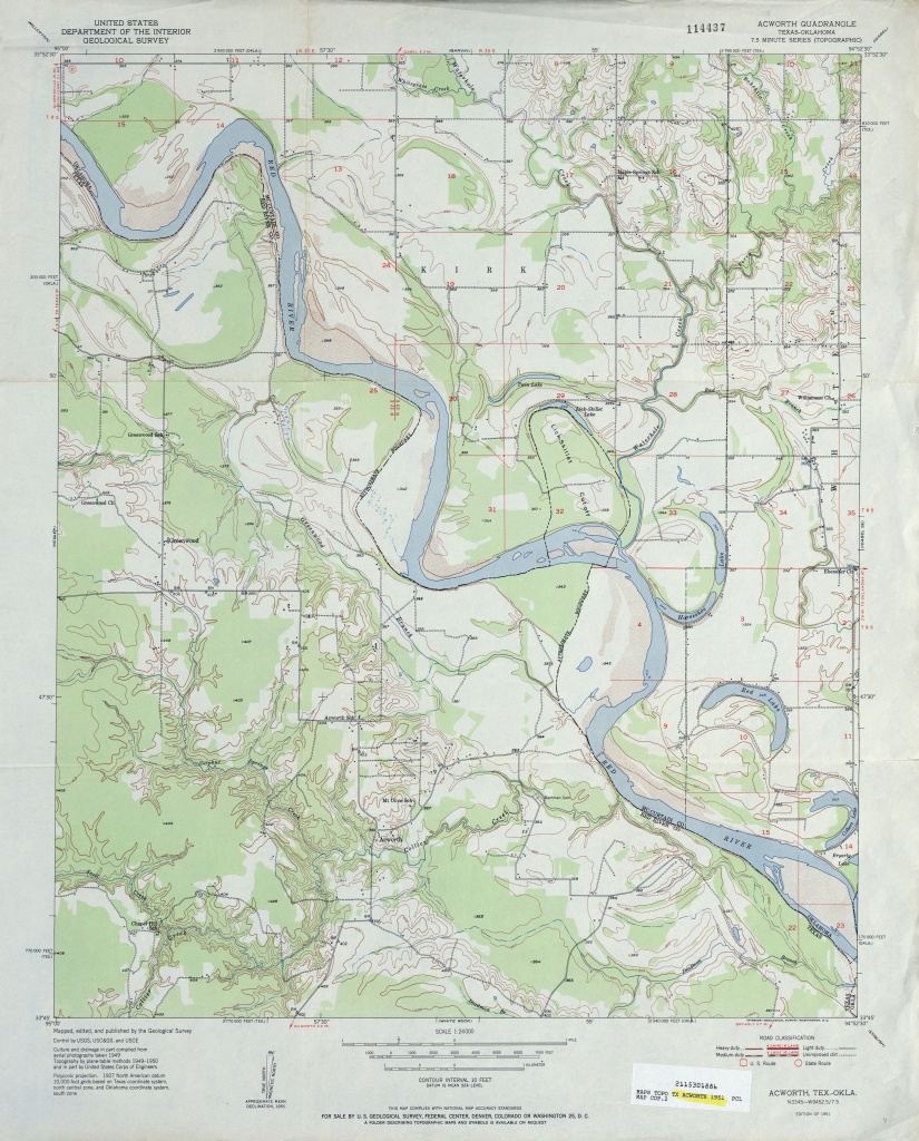 Texas Topographic Maps - Perry-Castañeda Map Collection - Ut Library - Texas Topo Map