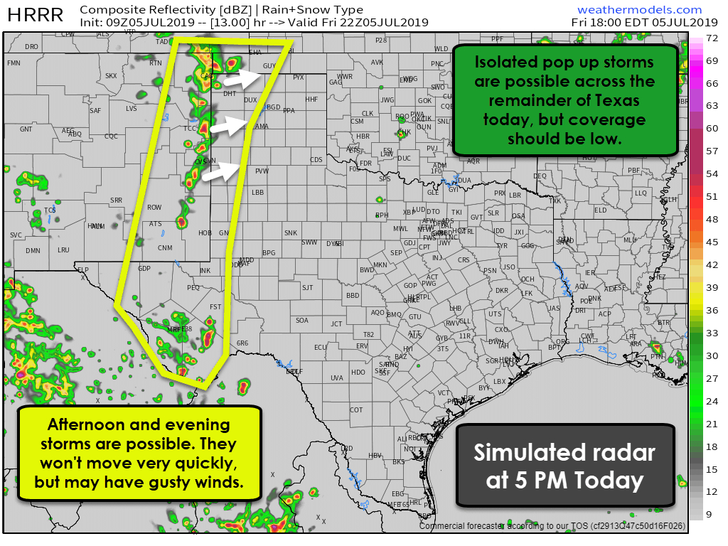 Texas&amp;#039;s Weather Archives • Texas Storm Chasers - West Texas Weather Map