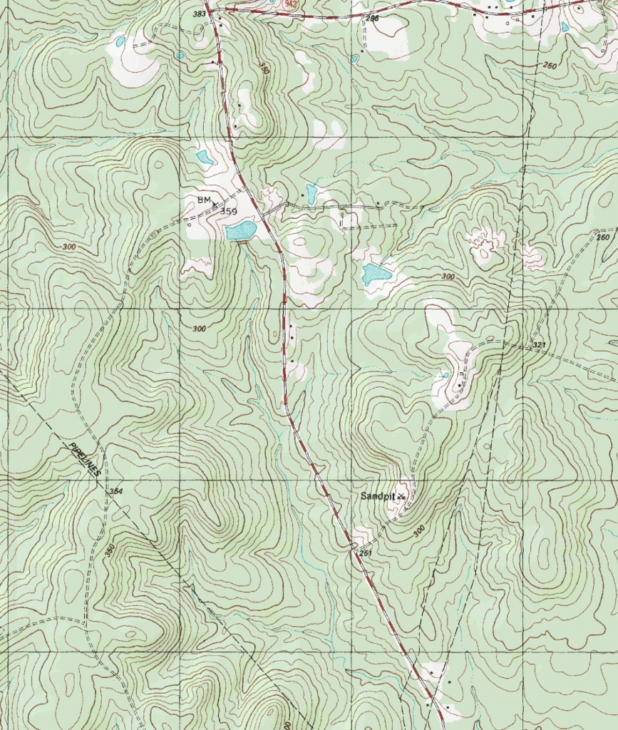 The Barefoot Peckerwood: Free Printable Topo Maps - Free Printable Topo Maps