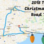 The Best 2018 Christmas Lights Road Trip In Texas   Texas Road Map 2018