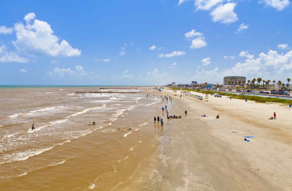 The Best Beaches Near Houston - Best Texas Beaches Map