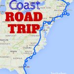 The Best Ever East Coast Road Trip Itinerary | Road Trip Ideas   Florida Vacation Destinations Map
