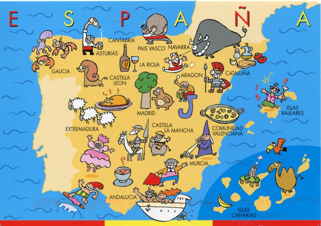 The Best Map Of Spain - Spain Traveller - Printable Map Of Spain Pdf