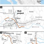 The Border Wall Will Divide This Texas Town, Displacing Or Blocking   Roma Texas Map
