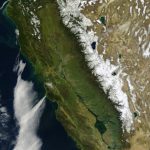 The First Satellite Map Of California (1851) | Accent Ideas   California Map Satellite