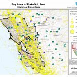 The Great California Shakeout   Bay Area   Usgs Earthquake Map California