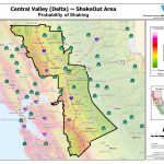 The Great California Shakeout   Delta Sierra Area   Earthquake California Index Map