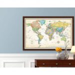The Map Shop   Wall Maps, Travel Maps, Guide Books, Globes, Flags   Florida Wall Maps For Sale