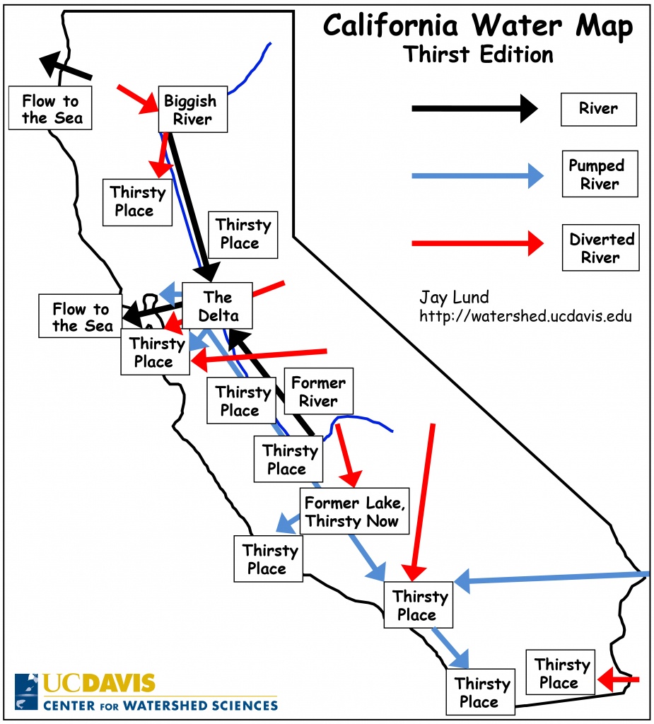 The Ultimate California Water Cheat Sheet | California Waterblog - California Water Rights Map