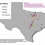 The Zebra Mussel Threat   Texas Waterways Map