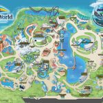 Theme Park & Attractions Map | Seaworld Orlando | Places I'd Like To   Seaworld Orlando Printable Map