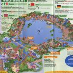 Theme Park Brochures Walt Disney World Epcot   Theme Park Brochures   Printable Map Of Epcot 2015