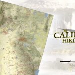 This Gigantic Map Shows Nearly Every Hiking Trail In California   California Hiking Map