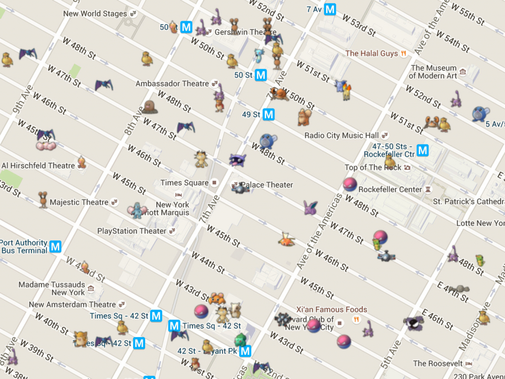This Map Can Show The Exact Location Of Every Pokémon Around You - Florida Pokemon Go Map