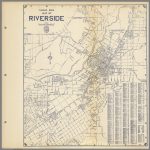 Thomas Bros. Map Of Riverside, California.   David Rumsey Historical   Printable Map Of Riverside Ca