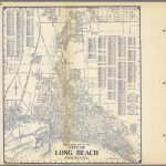 Thomas Bros'. Map Of The City Of Long Beach, California.   David   Printable Map Of Long Beach Ca