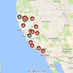 Thousands Are Fleeing Forest Fires In Northern California | Ctif   California Wildfires 2018 Map