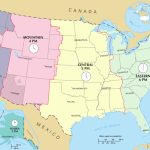 Time In The United States   Wikipedia   Usa Time Zone Map Printable