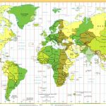 Time Zones Of The World Map (Large Version)   Maps With Time Zones Printable