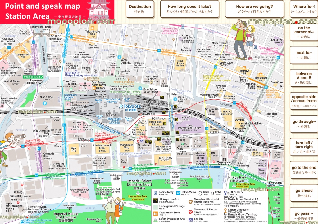 Tokyo Maps - Top Tourist Attractions - Free, Printable City Street - Printable Map Of Tokyo