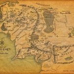 Tolkien's Map   Lawyers, Guns & Money   Printable Lord Of The Rings Map