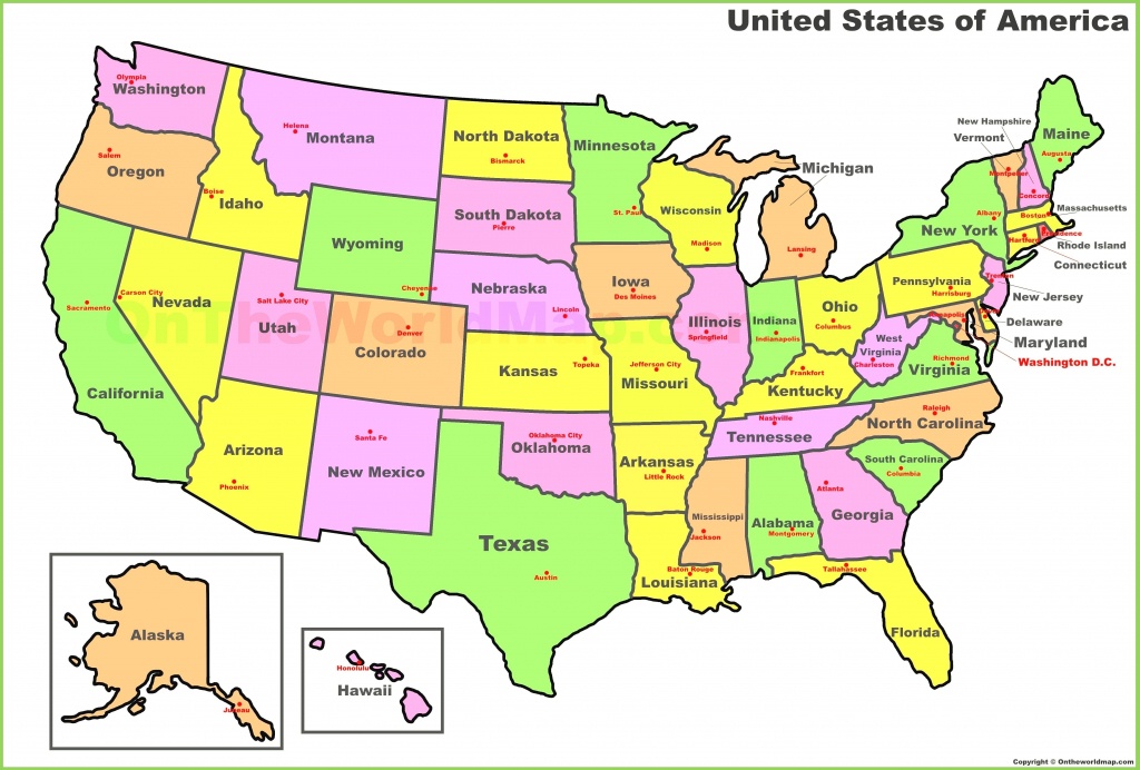 Tome Zones Usa Us Map For Time Zones Us Map Javascript Us Time Zones - Free Printable Us Timezone Map With State Names