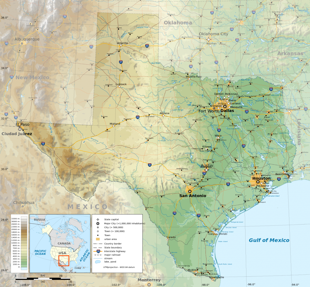 Topo Map Texas | Business Ideas 2013 - 3D Topographic Map Of Texas