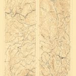 Topographical Map   Mother Lode District California 1899   California Mother Lode Map