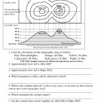 Topographic+Map+Worksheet | Map Reading | Map Worksheets   Map Reading Quiz Printable