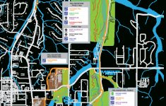 Razorback Greenway Printable Map