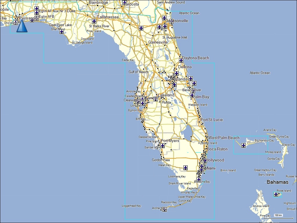 Tramsoft Gmbh - Garmin Mapsource South America (English) - Garmin Florida Map