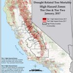 Tree Mortality Maps – Ready For Wildfire   California Fire Zone Map