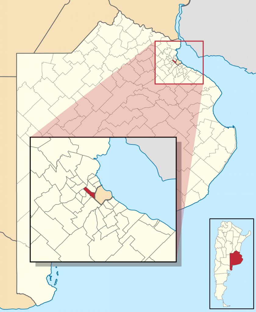 Tres De Febrero Partido - Wikipedia - Florida Street Buenos Aires Map