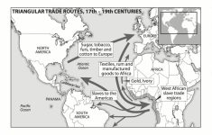 Triangular Trade Map Printable