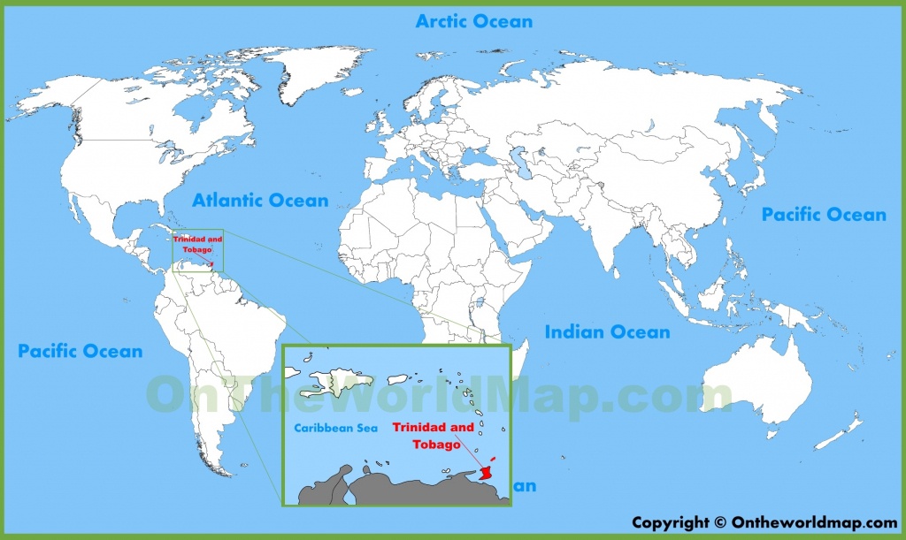 Trinidad And Tobago Maps | Maps Of Trinidad And Tobago - Trinidad California Map