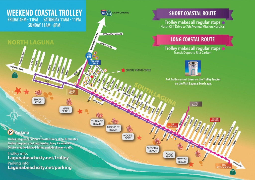 Laguna Beach California Map Printable Maps