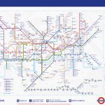 Tube   Transport For London   Printable Underground Map