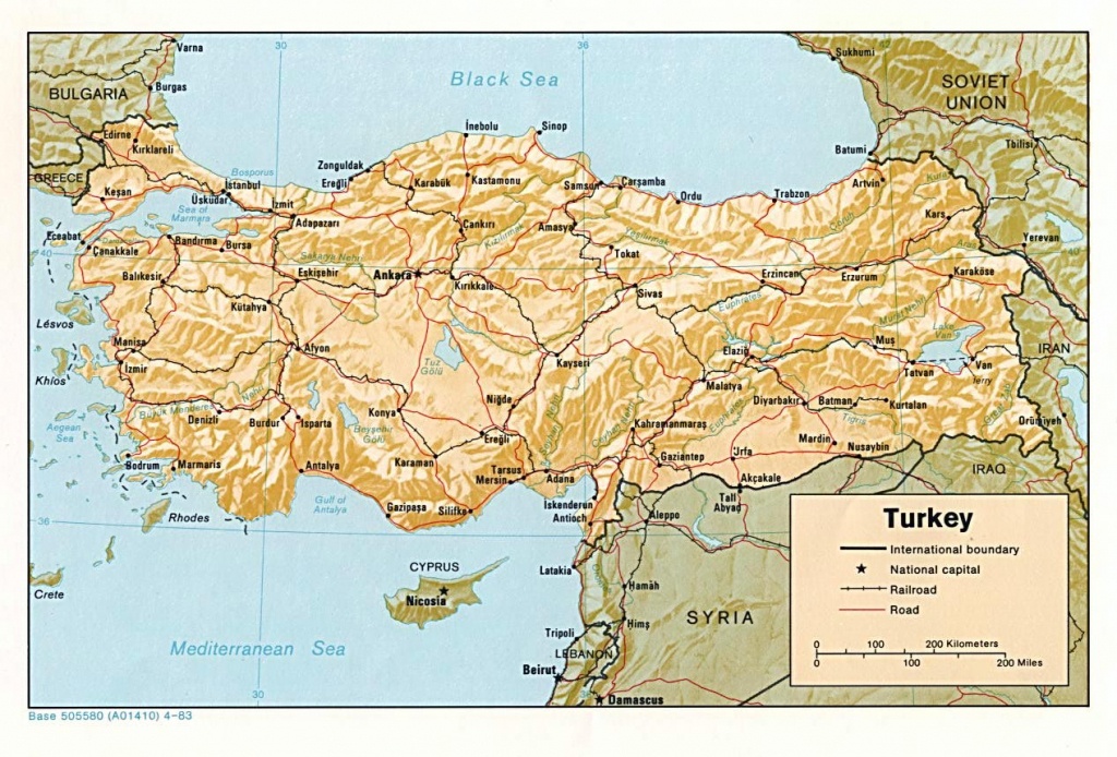 Turkey Maps | Printable Maps Of Turkey For Download - Printable Map Of Turkey