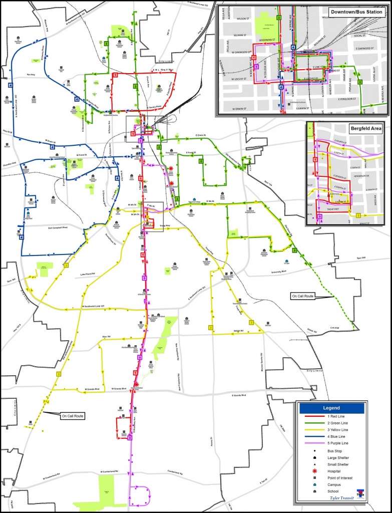 Tyler Texas &amp;gt; Departments &amp;gt; Tyler Transit &amp;gt; Map And Schedules - Tyler Texas Location Map