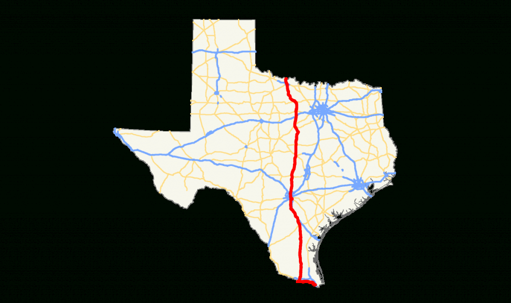 U.s. Route 281 In Texas - Wikipedia - Texas Mile Marker Map I 20