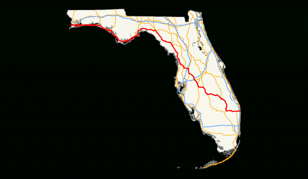 U.s. Route 98 In Florida - Wikipedia - Panama City Florida Map Google