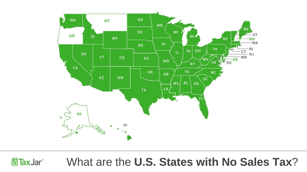 U.s. States With No Sales Tax - Florida Property Tax Map