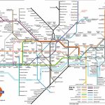 Underground: London Metro Map, England   Printable London Tube Map